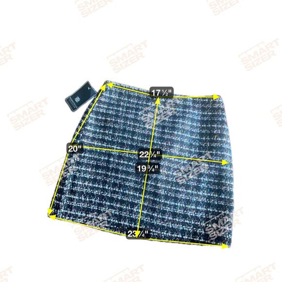 Bagatelle Bloomingdale’sTweed Cropped Jacket skirt set. long sleeve. Sz: L - Picture 8 of 8